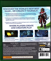 Xbox ONE Project Spark  Back CoverThumbnail
